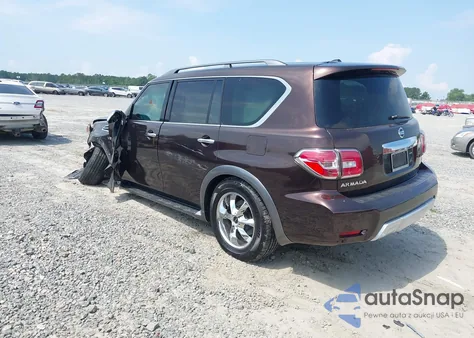2018 Nissan Armada Sl z USA, uszkodzony, nr VIN JN8AY2ND7J9053462
